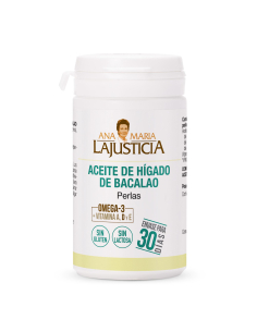 Ana María la Justicia - ACEITE HIGADO BACALAO 90 PERLAS