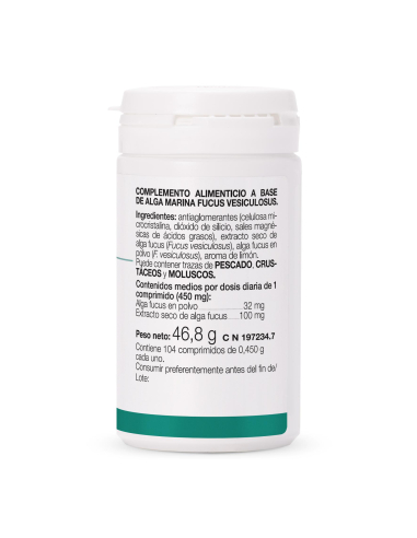 Ana María la Justicia - ALGAS SABOR LIMON 104 COMPRIMIDOS