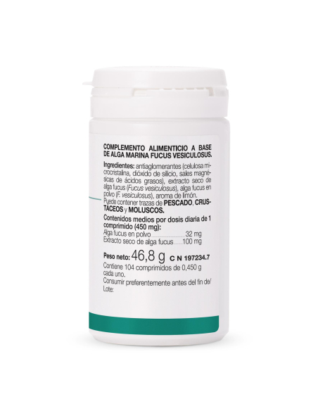 Ana María la Justicia - ALGAS SABOR LIMON 104 COMPRIMIDOS