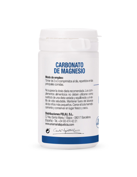 Ana María la Justicia - CARBONATO MAGNESIO 75 COMPRIMIDOS