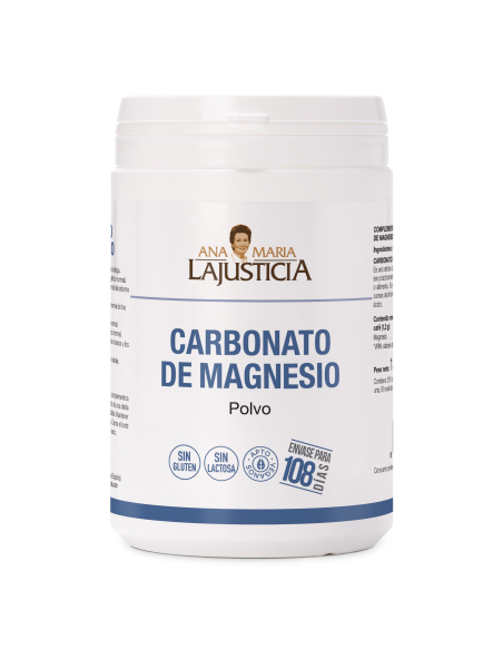 Ana María la Justicia - CARBONATO DE MAGNESIO 130 GR. POLVO
