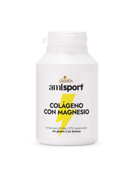 AML Sport - AMLSPORT COLAGENO + MAGNESIO 270 compirmidos