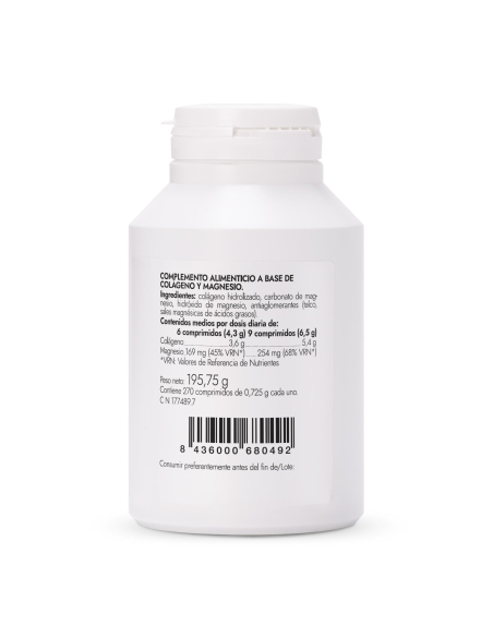 AML Sport - AMLSPORT COLAGENO + MAGNESIO 270 compirmidos