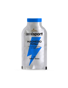 AML Sport - AMLSPORT MAGNESIO TOTAL GEL SABOR LIMON 12 SOBRES DE 20 ML