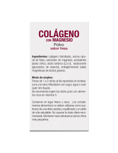 Ana María la Justicia - 20 STICKS COLAGENO CON MAGNESIO FRESA 2
