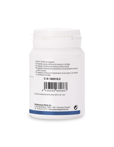 Ana María la Justicia - MAGNESIO TOTAL 5 SALES 100 COMPRIMIDOS