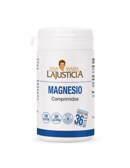 Ana María la Justicia - MAGNESIO  147 COMPRIMIDOS 80 GRS. (CLORURO)