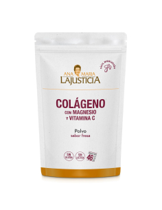 Ana María la Justicia - COLAGENO CON MAGNESIO Y VIT. C  SABOR FRESA POLVO Doypack 350 GRS. ANA MARIA