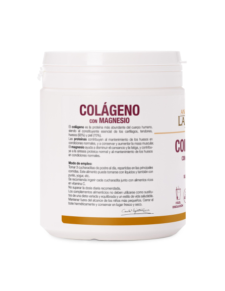 Ana María la Justicia - COLAGENO MAGNESIO sabor Neutro 350 GRS.
