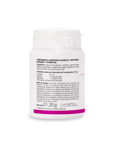 Ana María la Justicia - TRIPTOFANO CON MAGNESIO + VIT. B6 60 COMPRIMIDOS