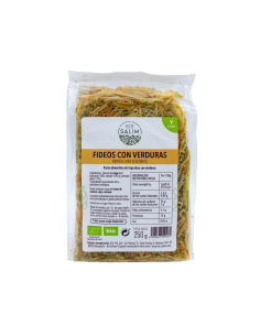 Ecosalim - FIDEOS DE VERDURAS 250 GRS. ECO-SALM
