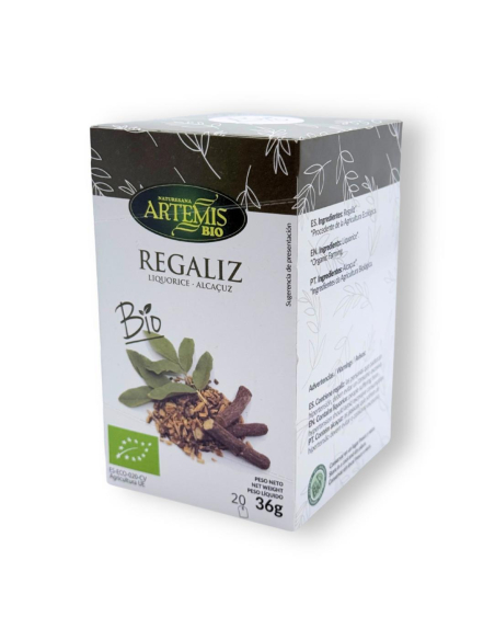 ARTEMIS BIO - INFUSION REGALIZ  ECO CAJA DE 20 FILTROS