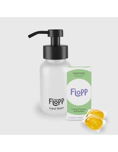 Flopp - FLOPP KIT JABON MANOS LOTUS FLOWER & BAMBU REFILL 2 CAPSULAS