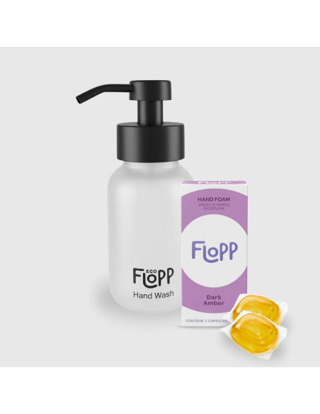 Flopp - FLOPP KIT JABON MANOS DARK AMBER REFILL 2 CAPSULAS