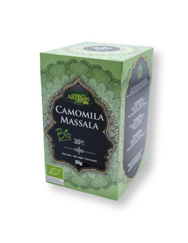 ARTEMIS BIO - INFUSION CAMOMILA MASSALA ECO CAJA DE 20 FILTROS