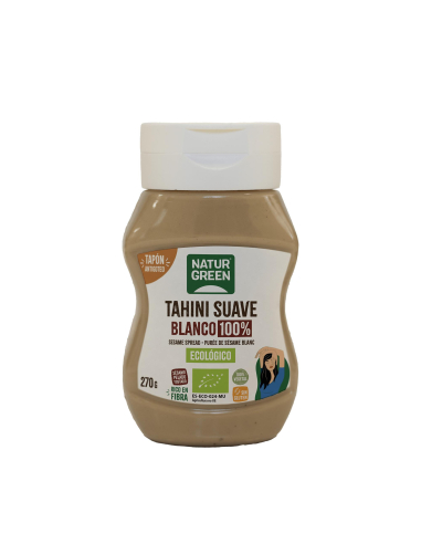 Naturgreen - NATURGREEN TAHIN SUAVE BLANCO ANTIGOTEO 270 GRS.