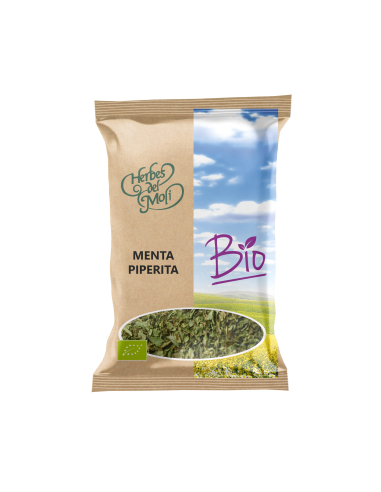 HERBES DEL MOLI - MENTA PIPERITA HOJA ECO BOLSA 25 GRS.
