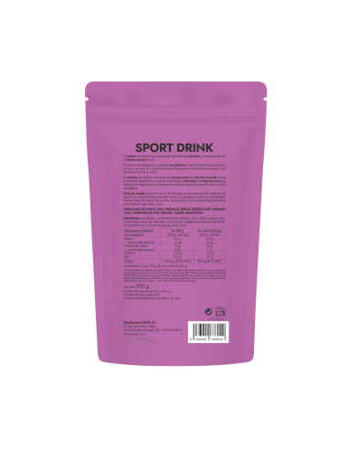 AML Sport - SPORT DRINK (900 gr) Sabor melocotón AMLSPORT