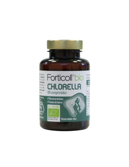 Forticoll - FORTICOLL BIO CHLORELLA 180 COMPRIMIDOS
