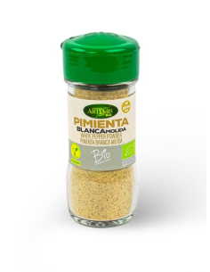 ARTEMIS BIO - PIMIENTA BLANCA MOLIDA ECO TARRO 40 GRS.