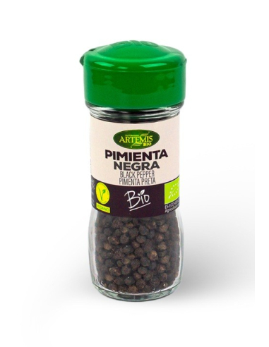 ARTEMIS BIO - PIMIENTA NEGRA GRANO ECO TARRO 40 GRS.