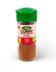 ARTEMIS BIO - CURRY ROJO MADRÁS ECO TARRO 28 GRS.