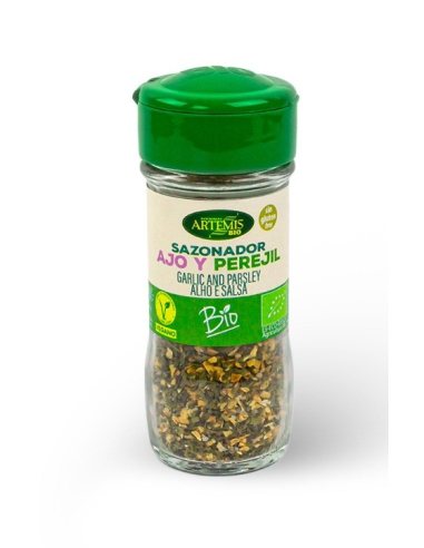 ARTEMIS BIO - SAZONADOR AJO Y PEREJIL ECO TARRO 28 GRS.
