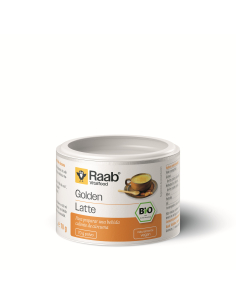 RAAB VITALFOOD - GOLDEN LATTE BEBIDA CURCUMA POLVO 70 GR (BIO)