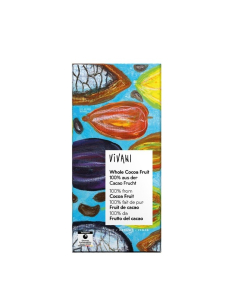 Vivani Chocolat - VIVANI CHOCOLATE NEGRO CACAO Y PUNTO WHOLE COCOA FRUIT 80 GR. BIO