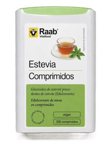 RAAB VITALFOOD - ESTEVIA COMPRIMIDOS DISPENSADOR 300 UDS.