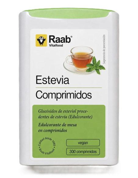 RAAB VITALFOOD - ESTEVIA COMPRIMIDOS DISPENSADOR 300 UDS.