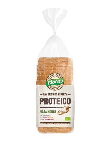 Biocop - PAN MOLDE TRIGO ESLPETA INTEGRAL PROTEICO BIOCOP 400 GRS.