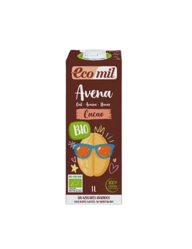 Ecomil - CAJA ECOMIL AVENA CHOLATE BIO 6 X 1L.