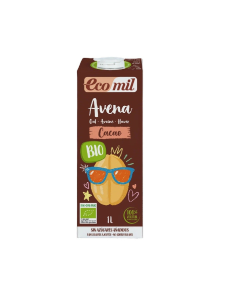 Ecomil - CAJA ECOMIL AVENA CHOLATE BIO 6 X 1L.