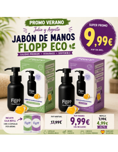 Flopp - FLOPP KIT JABON MANOS LOTUS FLOWER & BAMBU REFILL 2 CAPSULAS