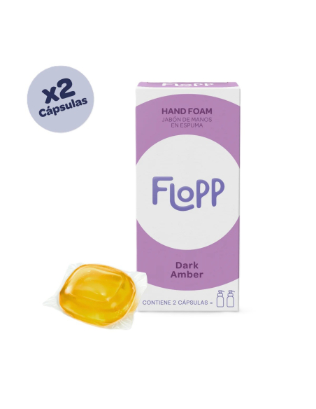 Flopp - FLOPP ECO JABÓN DE MANOS DARK AMBER REFILL 2 CAPSULAS