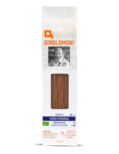 LA FINESTRA SUL CIELO - SPAGUETTI ESPELTA INTEGRAL BIO 500G GIROLOMONI