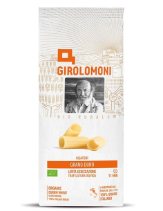 LA FINESTRA SUL CIELO - RIGATONI DE TRIGO BIO 500G GIROLOMONI