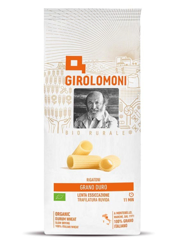 LA FINESTRA SUL CIELO - RIGATONI DE TRIGO BIO 500G GIROLOMONI