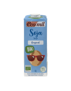 Naturgreen - CAJA ECOMIL SOJA CON SIROPE DE AGAVE BIO 6 X 1 L.