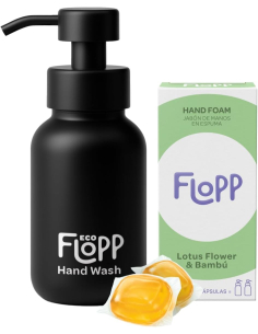 Flopp - FLOPP KIT JABON MANOS LOTUS FLOWER & BAMBU REFILL 2 CAPSULAS