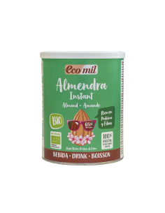Ecomil - CAJA ECOMIL ALMENDRA INSTANT BEBIDA EN POLVO 400 GR BIO 2