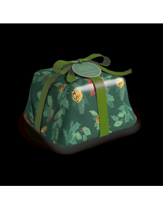 LA FINESTRA SUL CIELO - PANETTONE BIO RELLENO DE CREMA DE PISTACHO PASTICCERIA VENECIA 750 GR