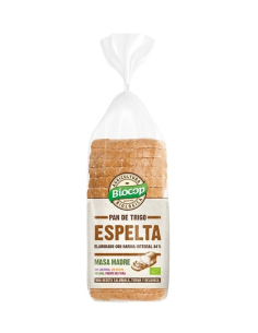 Biocop - PAN MOLDE TRIGO ESPELTA INTEGRAL MASA MADRE BIOCOP 400 GRS.