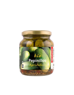 LA FINESTRA SUL CIELO - PEPINILLOS AGRIDULCES BIO 350 GRS  MACHANDEL