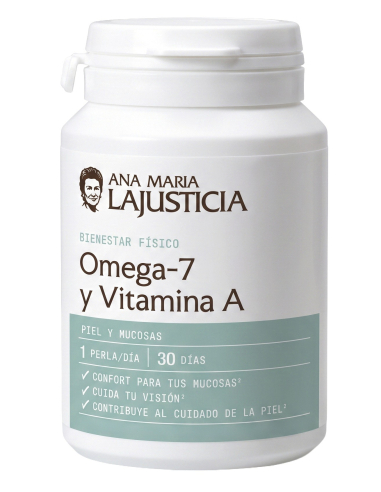 Ana María la Justicia - OMEGA-7 Y VITAMINA A 30 PERLAS