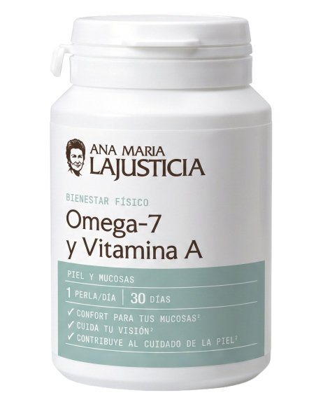 Ana María la Justicia - OMEGA-7 Y VITAMINA A 30 PERLAS