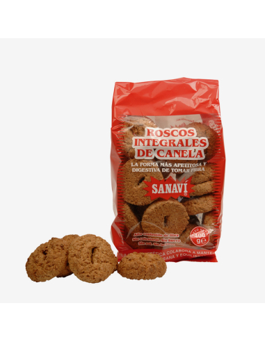 Sanavi - ROSCOS INTEGRALES CANELA 400 G