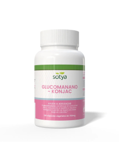 Sotya - GLUCOMANANO KONJAC 760 MG. 120 CAPSULAS