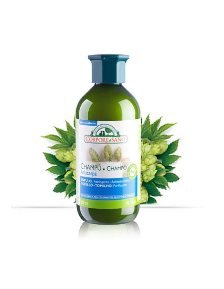 Corpore Sano - CHAMPU LUPULO BIO 300 ML. ( ANTICASPA)